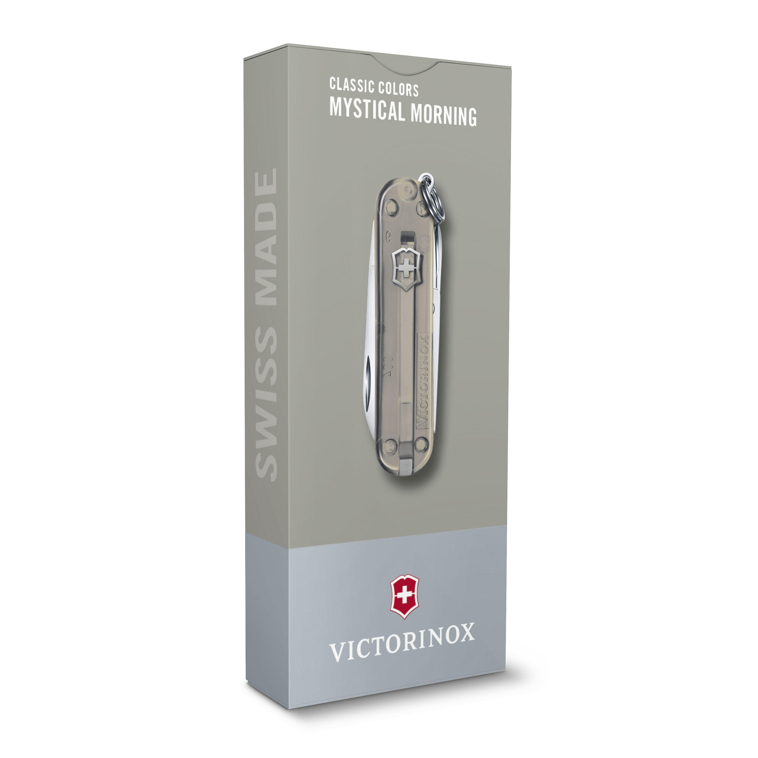 Victorinox® Klappmesser Classic SD, grau transparent
