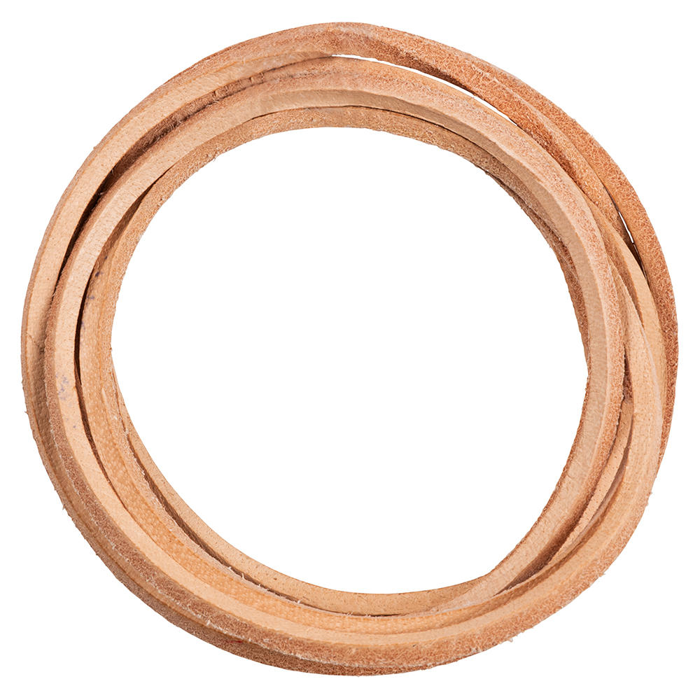 Rinds-Fahllederriemen, 4-kant, natur, 1,8 m