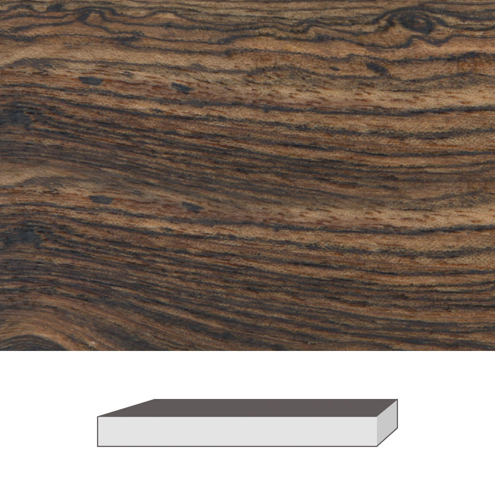 Bocote, 300 x 38 x 38 mm