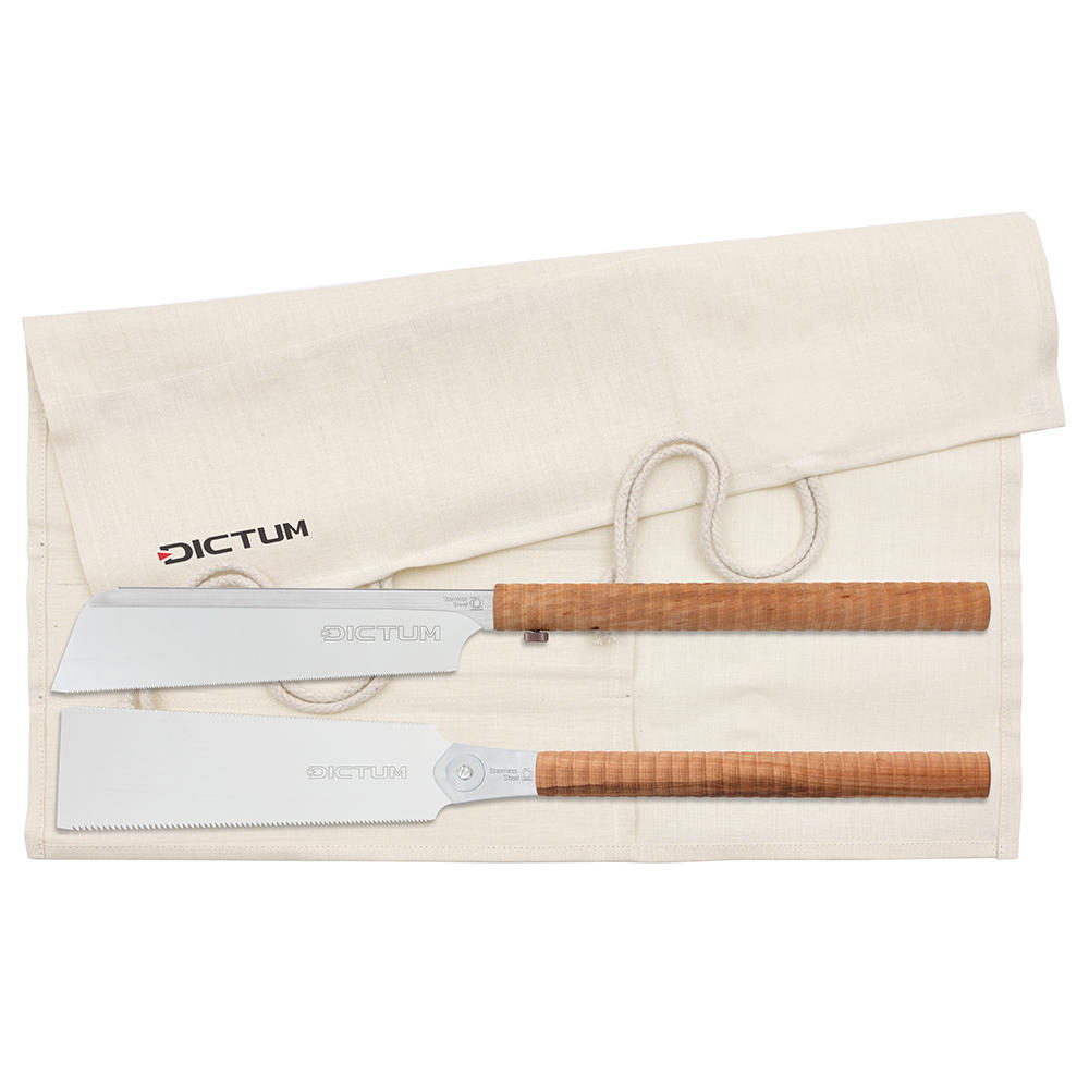 Jeu de scies DICTUM® Japan-Duo, 2 pièces, poignée Wave Grip
