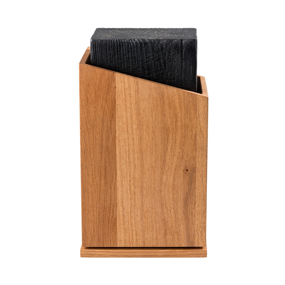 Ceppo portacoltelli Yakisugi, rovere