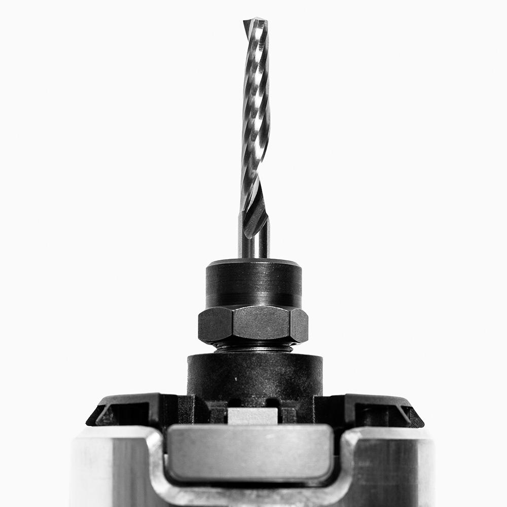 Fresa elicoidale monotagliente Shaper ¼” x 1½”