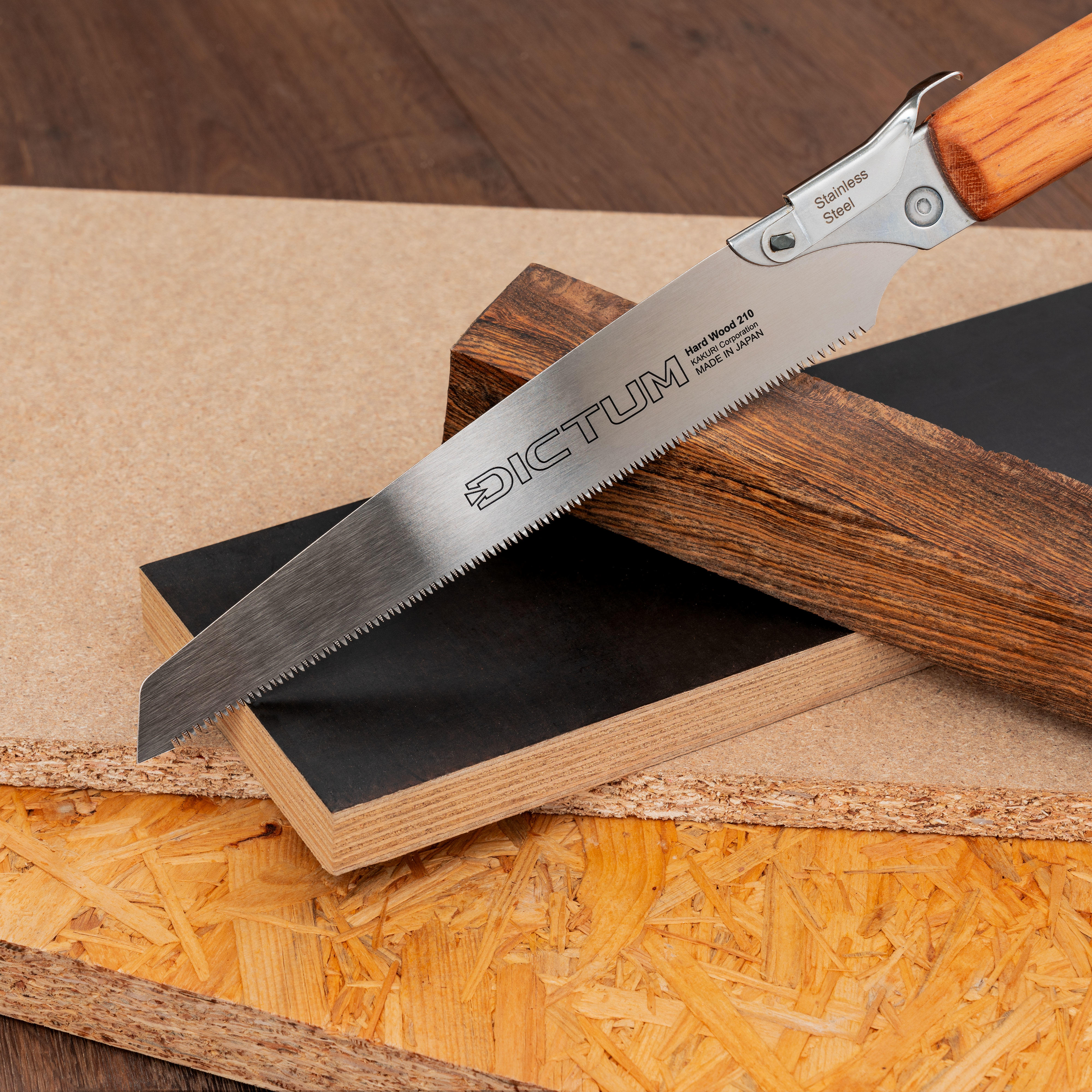 DICTUM® Quick-change Saw, Kataba 210, Hardwood, Akagashi, Curved