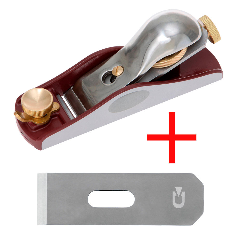 DICTUM® Block Plane, 20°, SK4 Blade, incl. Replacement Blade