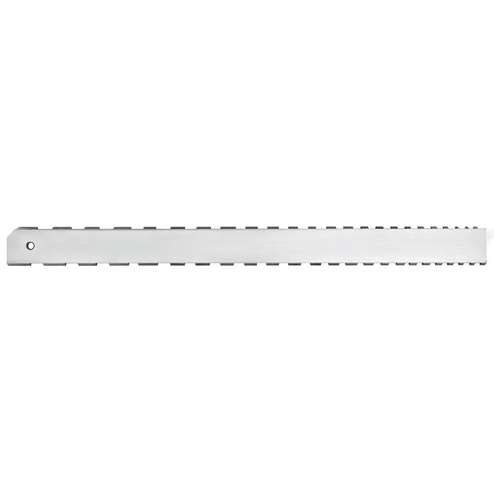 Règle droite pour touche, dentelée, guitare