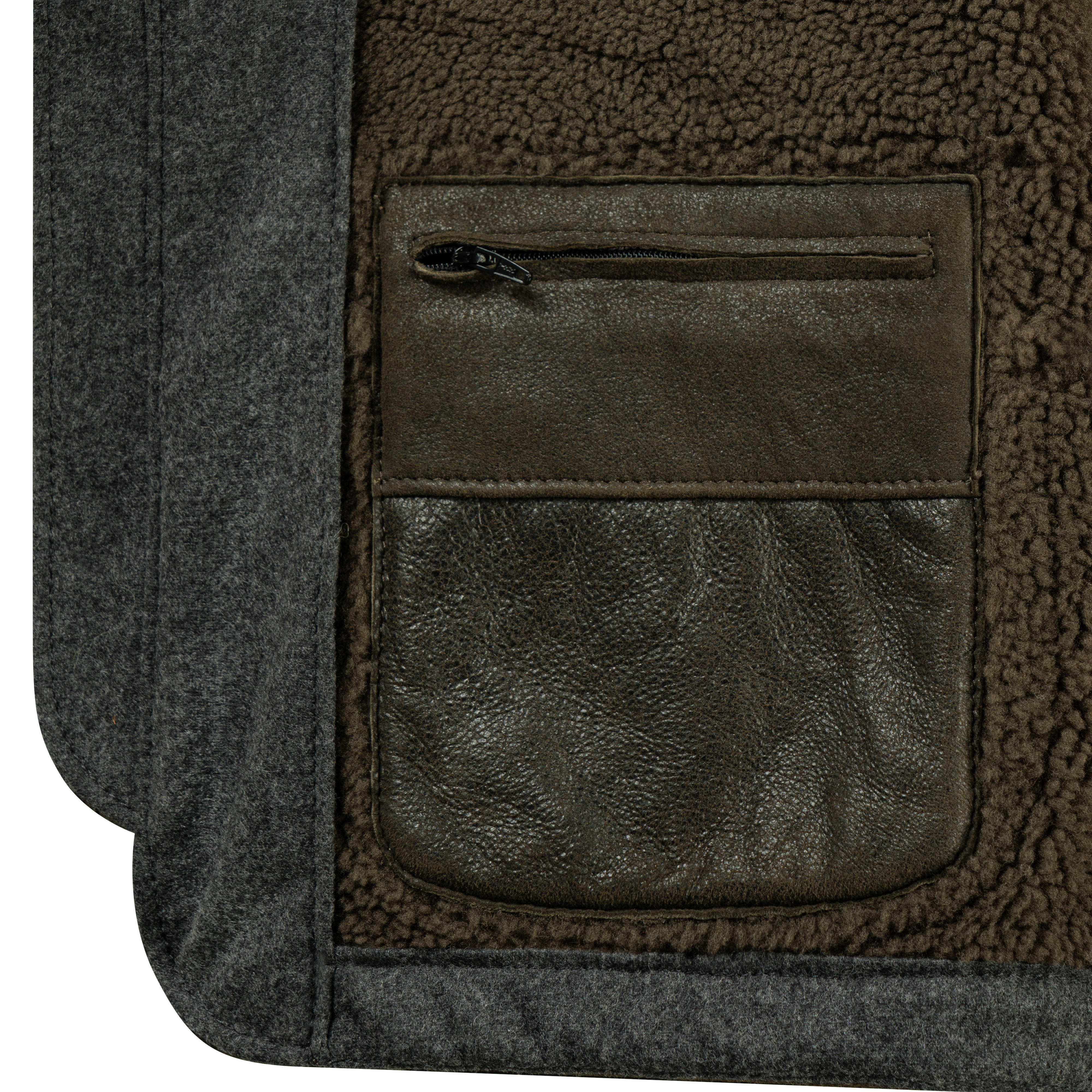 Meindl »Urban Gardener« Men's Lambskin Vest dusty green 50