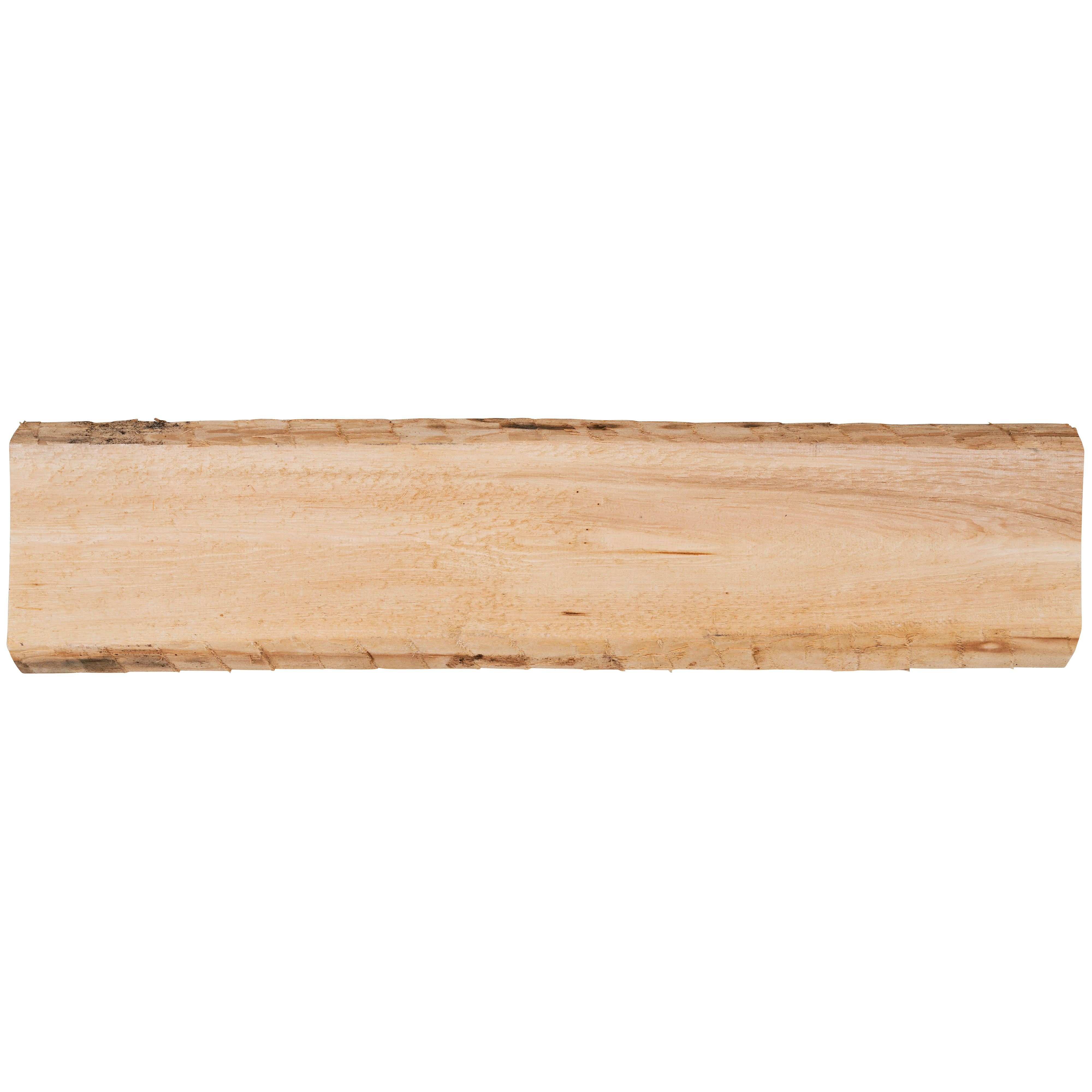 Planche en bois de tilleul, écorce sur les côtés, brute de sciage/long. 1000 mm