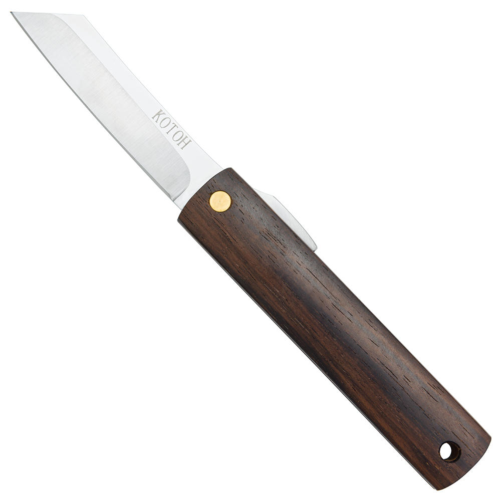 Japanese Folding Knife Kotoh, Ebony