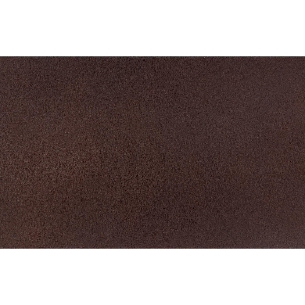 Deutsches Rindsleder/Sattlerleder, Hals, Zuschnitt, dunkelbraun, 120 x 250 mm