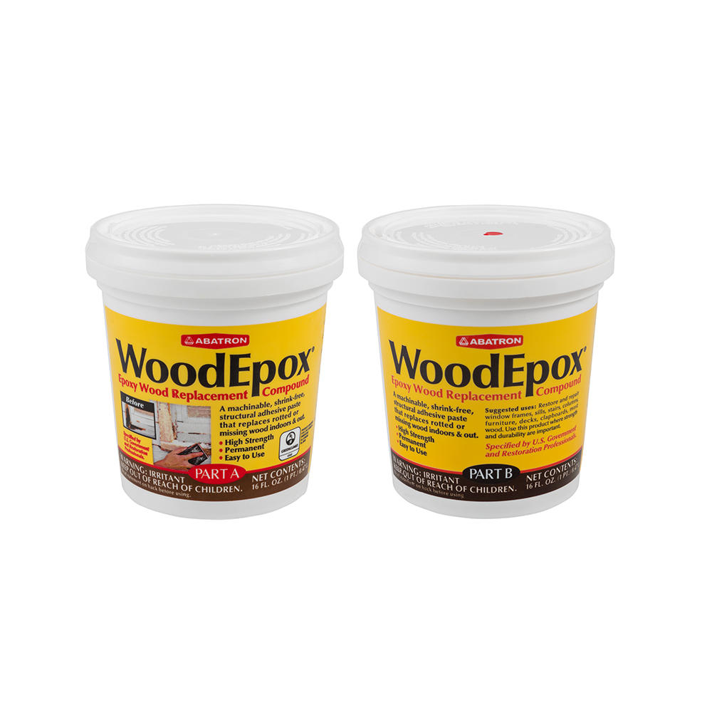 Abatron WoodEpox® Spachtel- und Modelliermasse, 950 ml