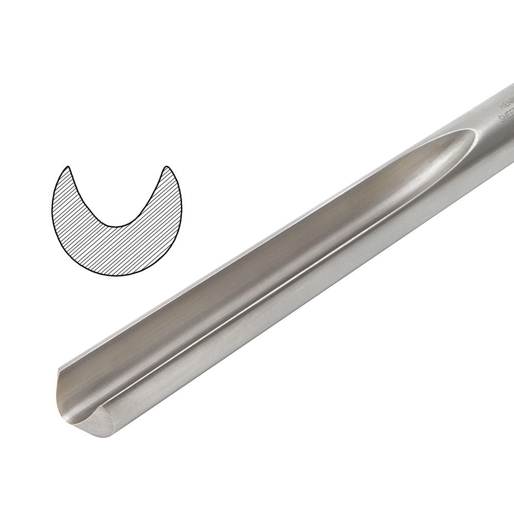 Henry Taylor® Superflute Bowl Gouge, Factory Grind, Diamic, Blade Width 10.3 mm