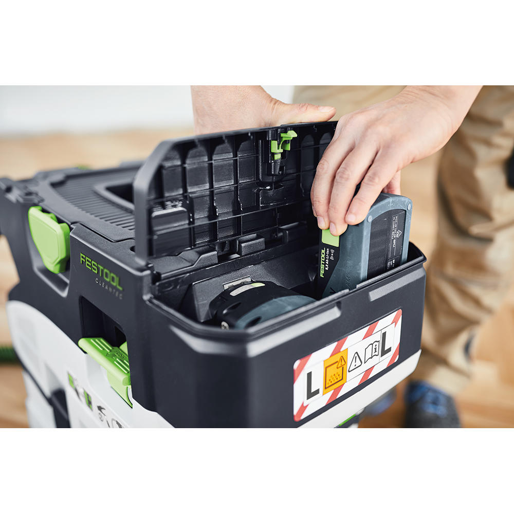 Aspirateur sans fil Festool CLEANTEC CTLC MINI I-Plus, 5,0 Ah