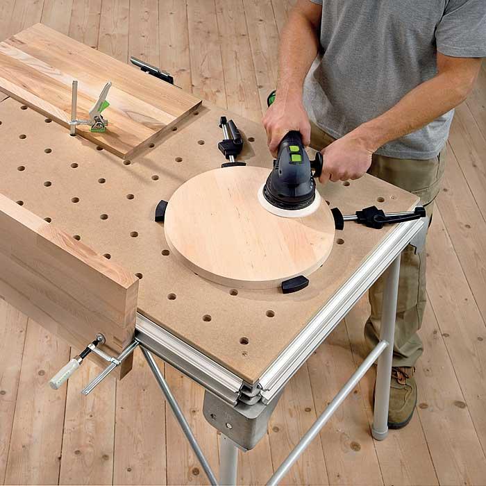 Festool Piano multifunzione MFT/3 + 2 Morsetti FSZ 120