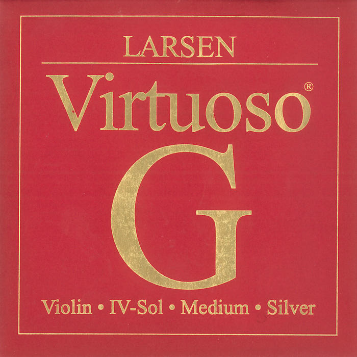 Larsen Virtuoso® Saiten, Violin 4/4, Satz, E Kugel