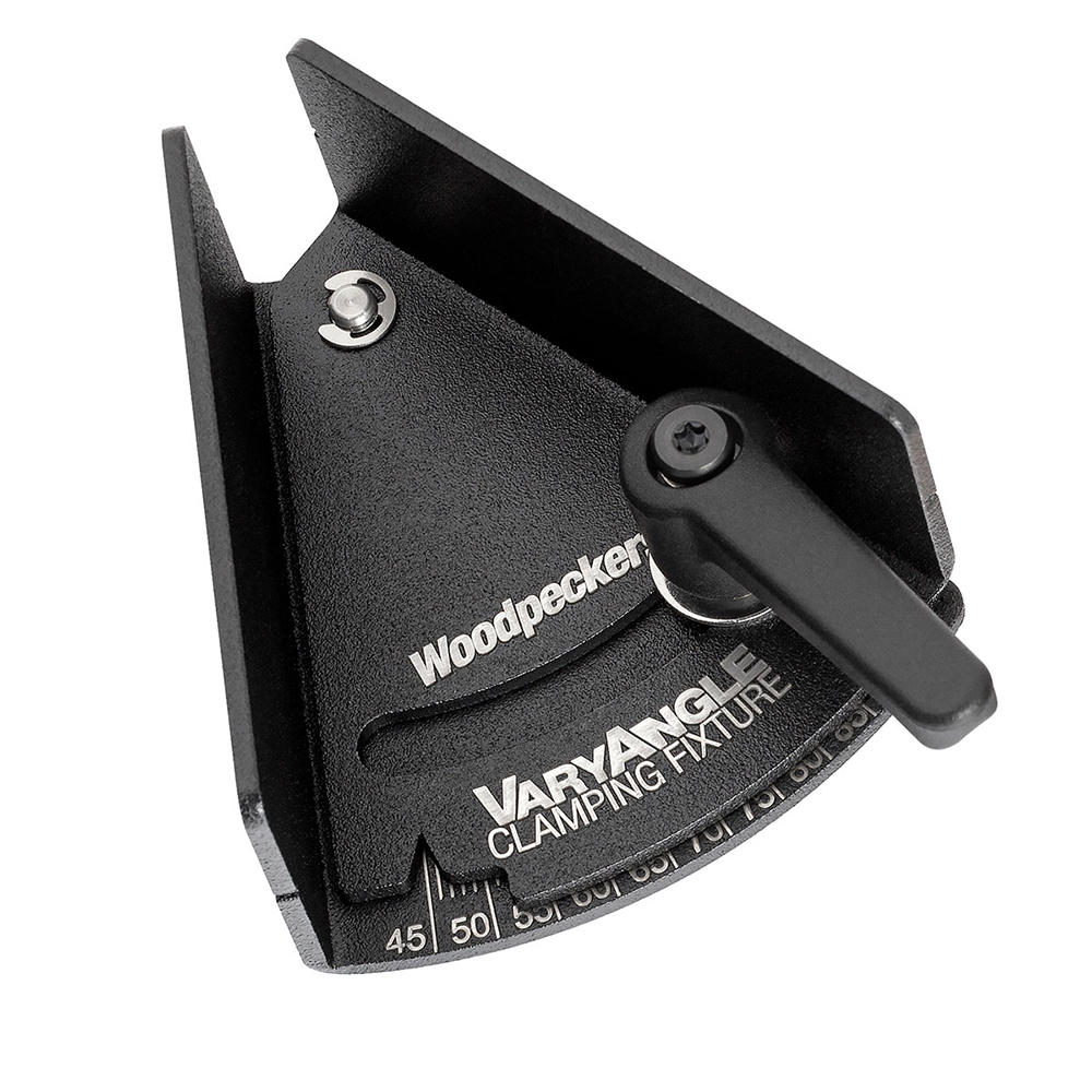Disp. de serrage Woodpeckers® » VaryAngle «, long. branches 80 mm, 45° - 90°