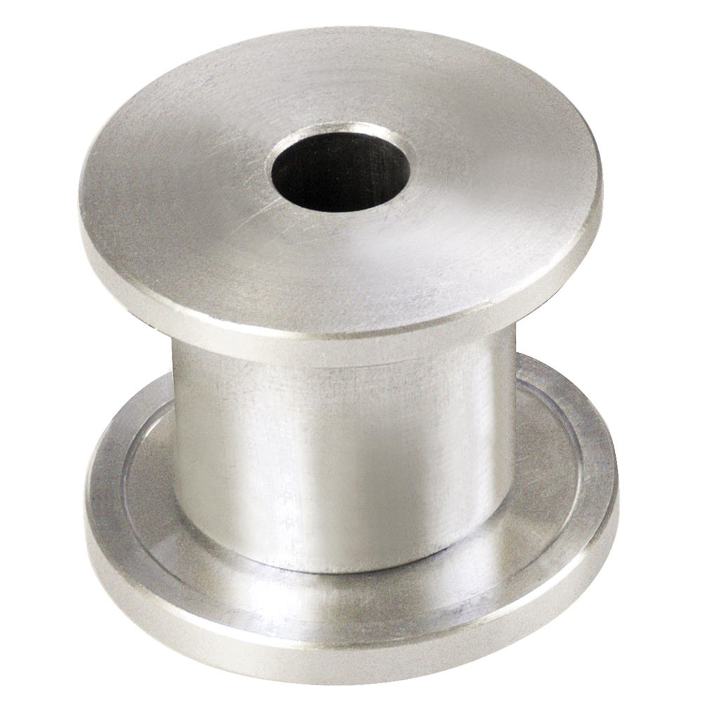 Aufnahmeflansch mit Anpressplatte, Bohrung 12,7 mm, Zapfenlänge 38 mm