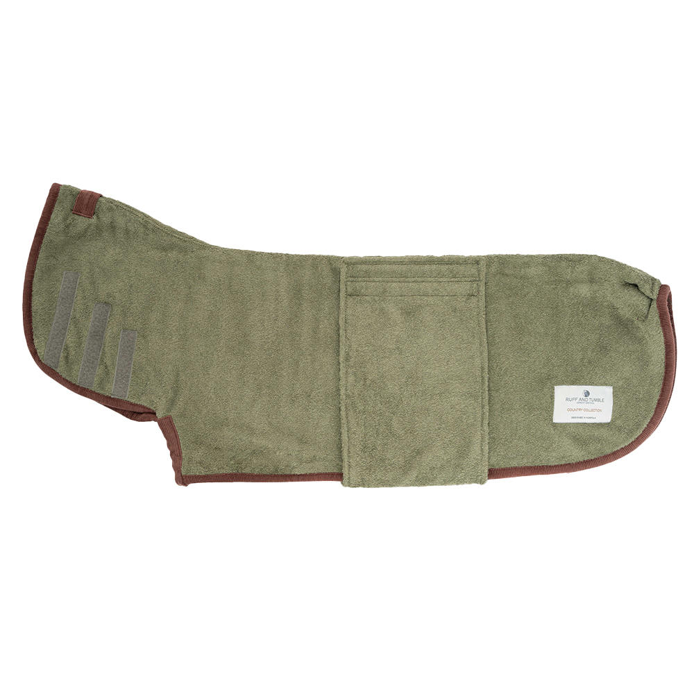 Dog Drying Coat, Country Collection