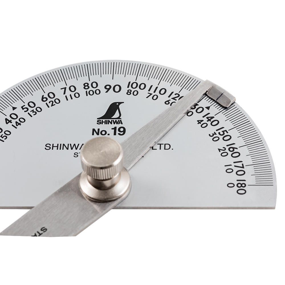 Rapporteur de précision Shinwa® largeur de l #39 échelle 90 mm 730861 Rapporteur de précision Shinwa® largeur de l #39 échelle 90 mm 730861